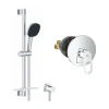 Душова система Grohe Bauloop з гарнітуром Vitalio Comfort 110 і підключенням Vitalio