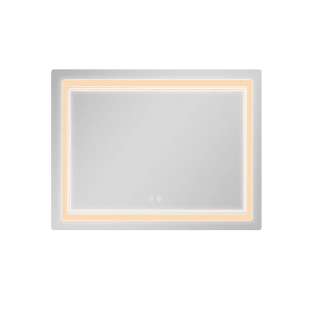 Дзеркало Qtap Cardinal (CA2) 1000х800 з LED-підсвічуванням Touch, з антизапотіванням, з димером, рег. темп. кольору (3000-6500K)