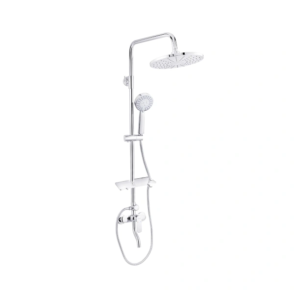 Фото Набор 3 в 1 душова система Kroner Armada-C064K + змішувач Hagen-C010 + змішувач Bidet