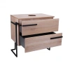 Тумба для підлоги Qtap Taurus 700х616х437 Whitish oak зі стільницею