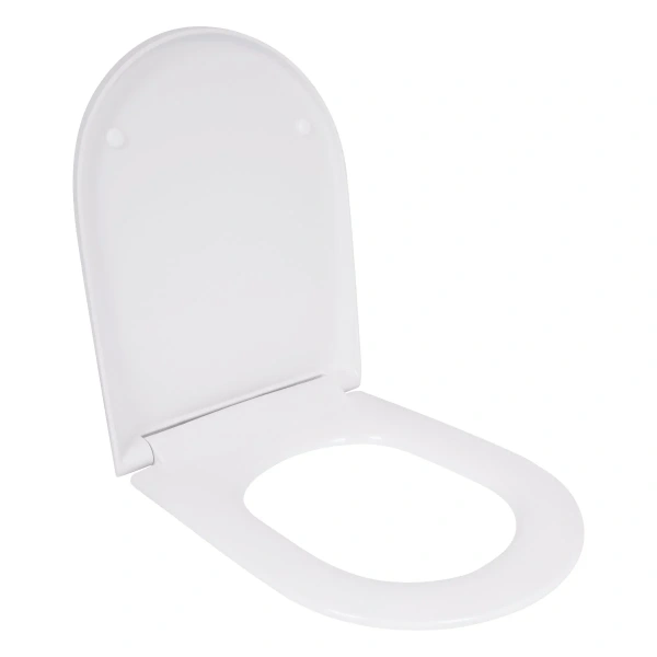 Qtap Сидіння для унітаза (Robin 520, Scorpio 520) 465x363x60 мм, White, з мікроліфтом, Slim Duroplast, MagLock