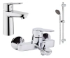 Набір у ванну кімнату GROHE BAU EDGE
