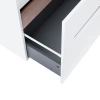 Комплект Qtap Virgo 700х580х437 White/Whitish oak підвісна тумба + раковина врізна