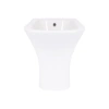 Біде підлогове Qtap Presto Quadro 540×340×400 мм, White
