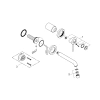 Фото Змішувач прихованого монтажу для раковини Grohe BauClassic