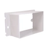 Ревізійний каркас Qtap 261х100х140 мм White для інсталяції Standard