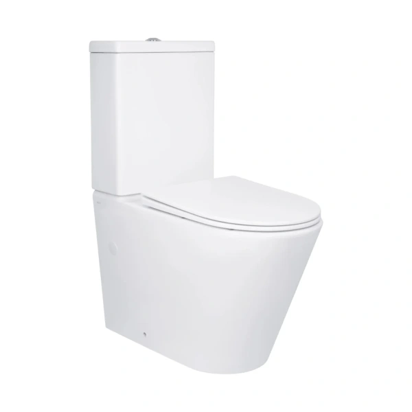 Унітаз підлоговий Qtap Swan Eco Ultra Quiet з сидінням Soft-close 640x360x835 мм White