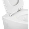 Унітаз підвісний Qtap Leo безободковий з сидінням Slim Soft-close