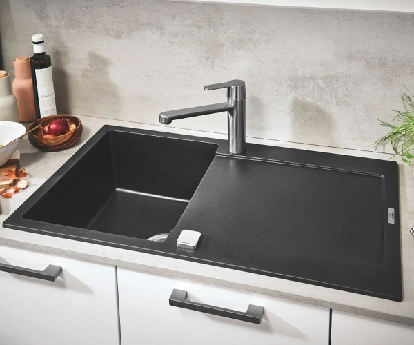 Фото Мийка з крилом 86 см GROHE K-SERIES K 500