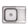 Кухонна мийка Lidz 69*50 Micro Decor 0,8 мм