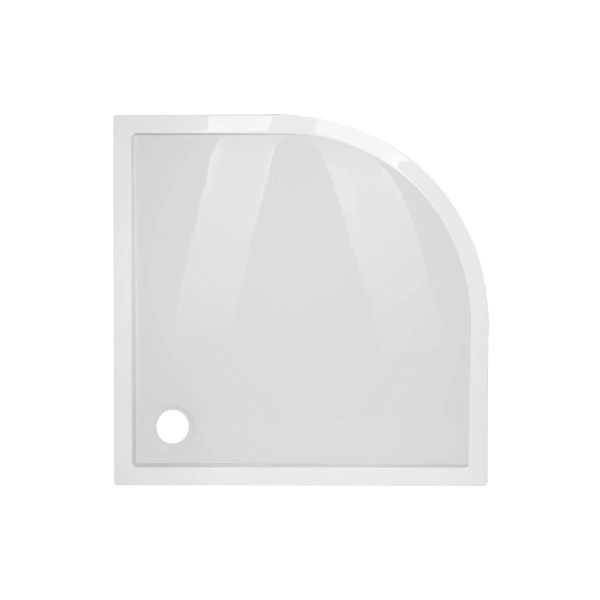 Фото Душовий піддон Qtap Robin 100x100x12 см + сифон