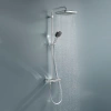 Фото Набір змішувачів 2 в 1 для ванної кімнати Grohe QuickFix Vitalio Comfort Cube зі змішувачем для раковини Dice (UA203101TM)