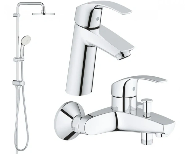 Набір змішувачів 3 в 1 GROHE EUROSMART