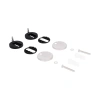 Qtap Сидіння для унітаза (Crow 640) 460x350x47 мм, White, з мікроліфтом, Slim Duroplast, Quick Release