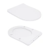 Унітаз підвісний білий 520x365x365 мм. з сидінням Slim Duroplast Qtap Robin