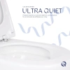 Унітаз підвісний Qtap Robin ML Ultra Quiet 520x365x365 мм, з сидінням Soft-close MagLock, White