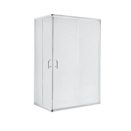 Фото Душова кабіна Lidz Wawel SC100x80.SAT.LOW.FR, скло Frost 5 мм + душовий піддон Lidz ST100x80х14