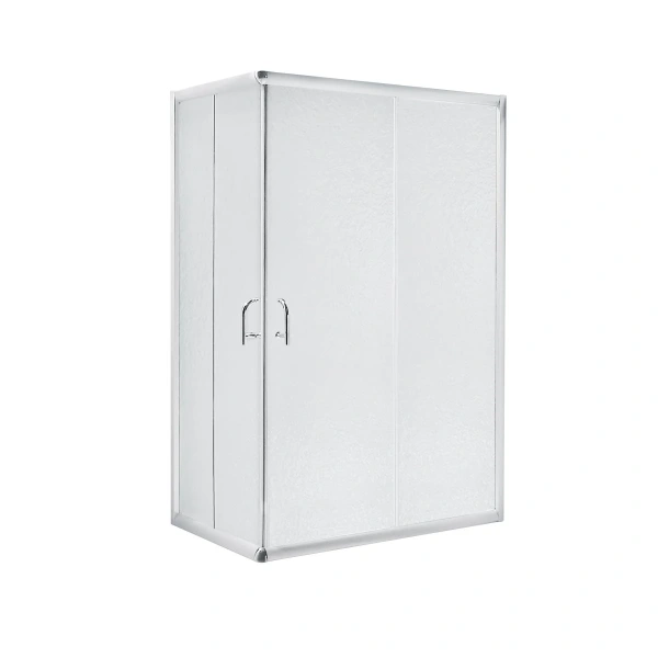 Фото Душова кабіна Lidz Wawel SC100x80.SAT.LOW.FR, скло Frost 5 мм + душовий піддон Lidz ST100x80х14