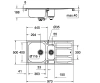 Фото Мийка для кухні з ексцентриком GROHE K-SERIES K 400
