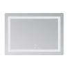 Дзеркало Lidz Kubis (KU2) 1200х800 з LED-підсвічуванням Touch, з антизапотіванням, з регулюванням яскравості