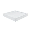 Фото Набір Qtap душова кабіна Capricorn Clear 2020x1000x1000 мм + піддон Tern 100x100x12 см з сифоном