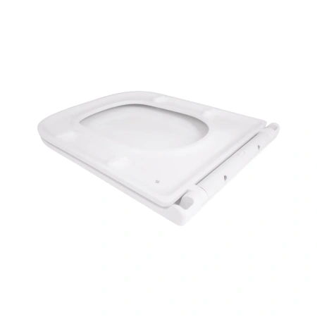 Сидіння для унітаза Qtap (Cardinal 620), White, з мікроліфтом Slim Duroplast, Quick Release