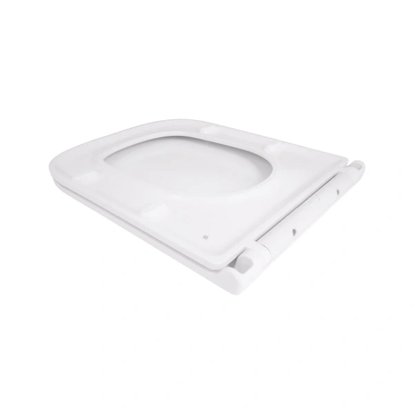 Сидіння для унітаза Qtap (Cardinal 620), White, з мікроліфтом Slim Duroplast, Quick Release