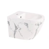 Біде підвісне Qtap Robin 515x370x350 мм, Marble