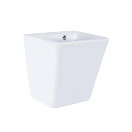 Раковина підвісна моноблок Qtap Tern 370х410х400 White з донним клапаном
