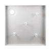 Фото Набір Qtap душова кабіна Taurus Clear 2020x900x900 мм + піддон Tern 90x90x12 см з сифоном