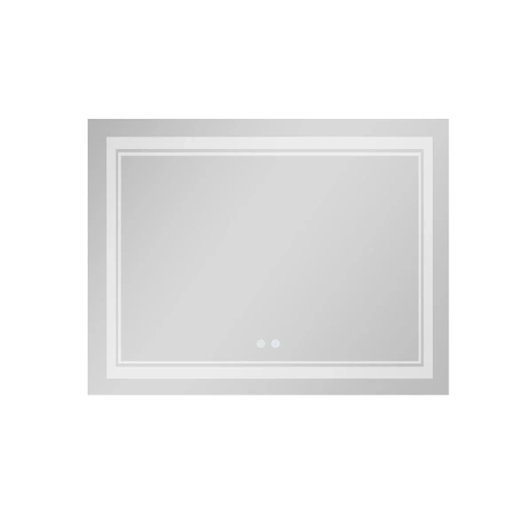 Дзеркало Qtap Cardinal 1000х700 з LED-підсвічуванням Touch, з антизапотіванням, з димером, рег. темп. кольору (3000-6500K)
