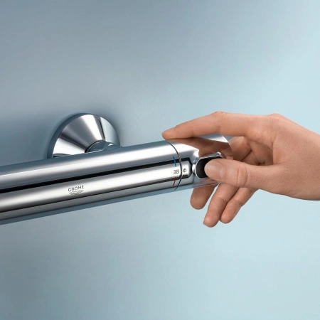 Фото Комплект змішувачів для душу з термостатом Grohe QuickFix