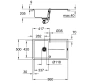 Фото Композитна мийка 86 см GROHE K-SERIES K 400