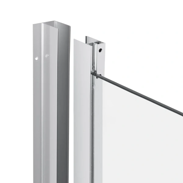 Фото Набір Qtap душова кабіна Taurus Clear 2020x900x900 мм + піддон Tern 90x90x12 см з сифоном