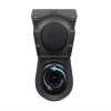 Унітаз підлоговий Qtap Scorpio Ultra Quiet безобідковий з сидінням Soft-close MATT BLACK