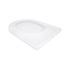 Сидіння для унітазу Qtap (Taurus 520) 455x365x38 мм, White, з мікроліфтом, Slim Duroplast, Quick Release