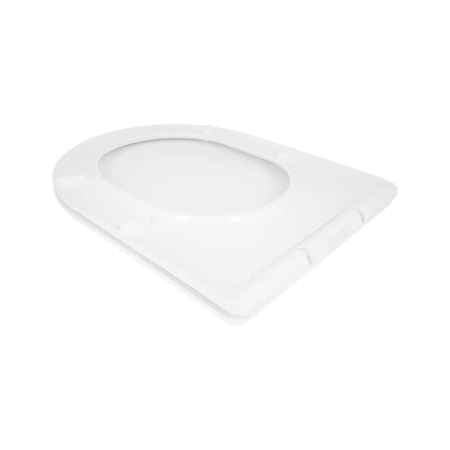 Сидіння для унітазу Qtap (Taurus 520) 455x365x38 мм, White, з мікроліфтом, Slim Duroplast, Quick Release