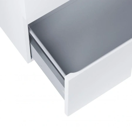 Комплект Qtap Albatross 810х725х460 White тумба підвісна + раковина врізна