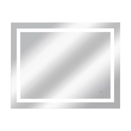 Дзеркало настінне прямокутне 900х700 мм. з LED-підсвічуванням, з антизапотіванням Qtap Mideya