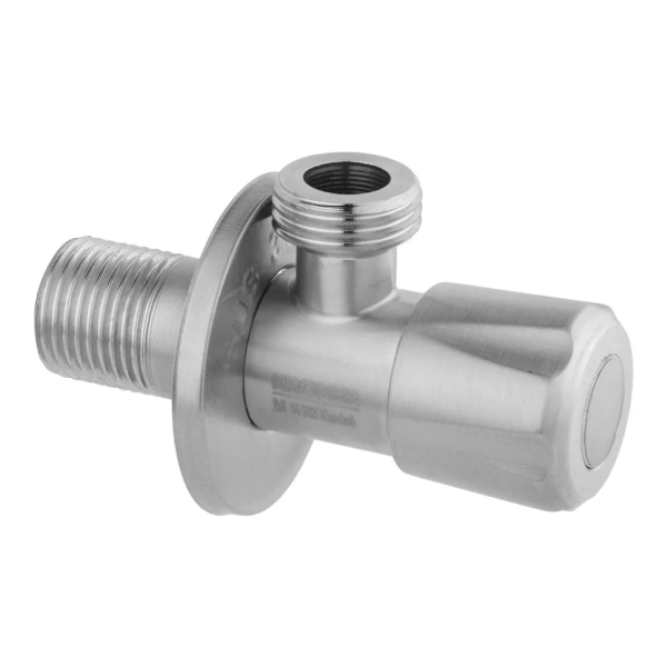 Кран приладовий Kroner KRP Edelstahl Klassisch - ESG101 1/2"х1/2" ЗЗ