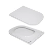 Унітаз підлоговий Qtap Presto Quadro безобідковий з сідінням Soft-close