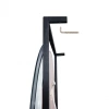 Дзеркало Qtap Taurus 600х850х140 Black/Whitish oak з LED-підсвічуванням