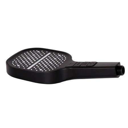 Фото Лійка для ручного душу Qtap Rucni 130x130 мм Black Matt