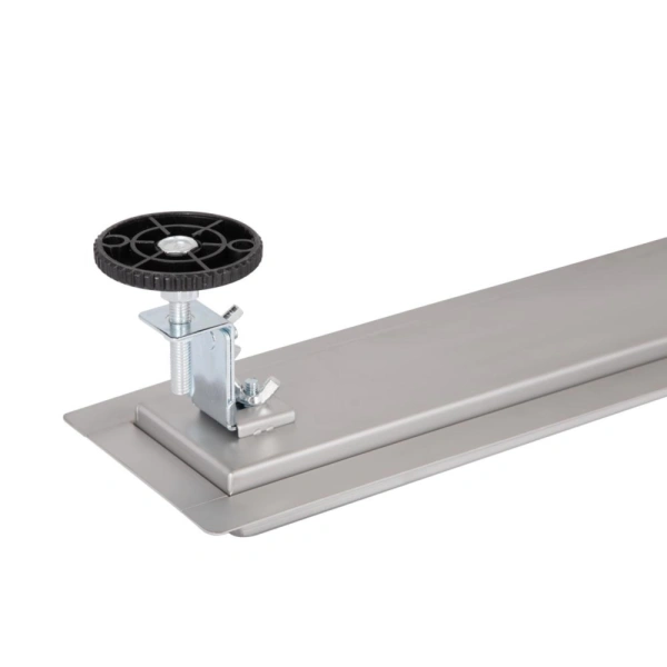 Трап для душу з сухим затвором під плитку 1000 мм Qtap (Нержавіюча сталь)