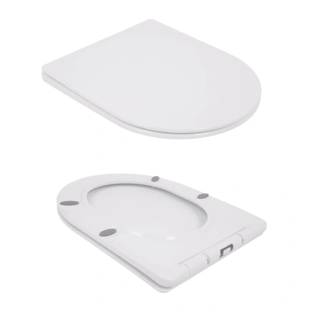 Унітаз підлоговий Qtap Jay Ultra Quiet з сидінням Soft-close 640x360x835 мм White