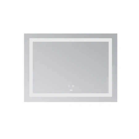 Дзеркало Lidz Kubis (KU1) 700х500 з LED-підсвічуванням Touch, з антизапотіванням, з регулюванням яскравості