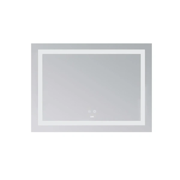 Дзеркало Lidz Kubis (KU1) 700х500 з LED-підсвічуванням Touch, з антизапотіванням, з регулюванням яскравості