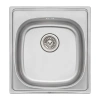 Кухонна мийка Qtap 50*47 Satin 0,8 мм