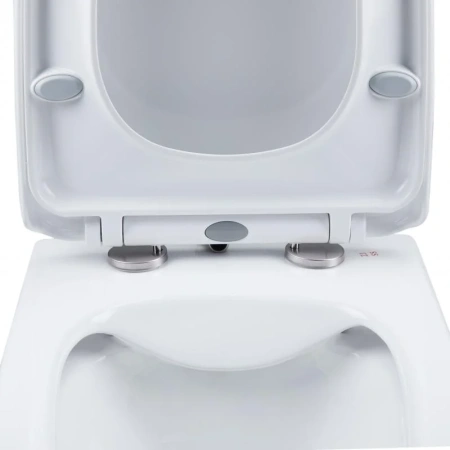 Унітаз підвісний Qtap Gemini безобідковий з сидінням Soft-close
