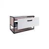 Тумба підвісна Qtap Taurus 800х476х469 White/Whitish oak зі стільницею